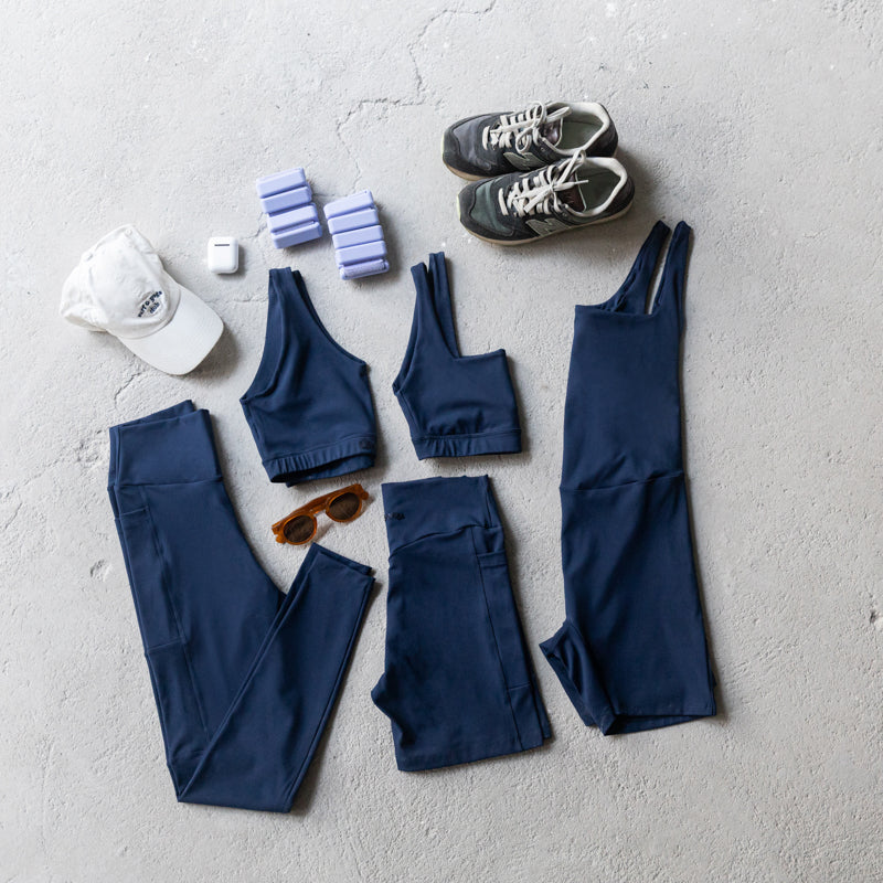 Legging Compression - Azul navy