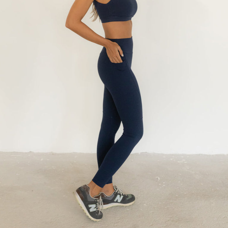 Legging Compression - Azul navy
