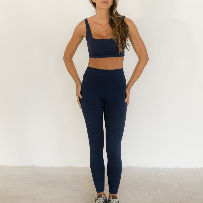 Legging Compression - Azul navy