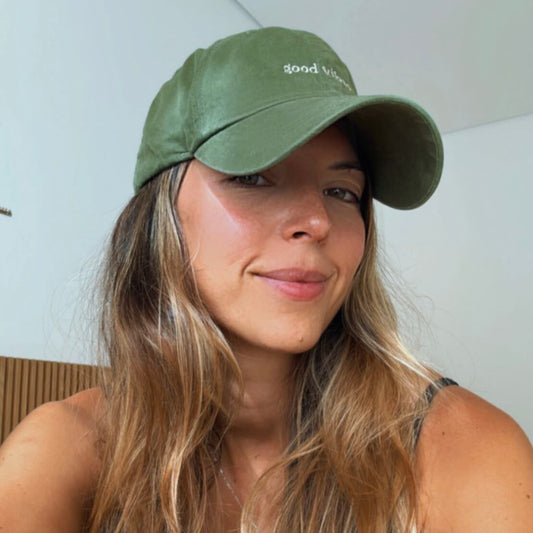 Boné Good Vibes Verde Musgo