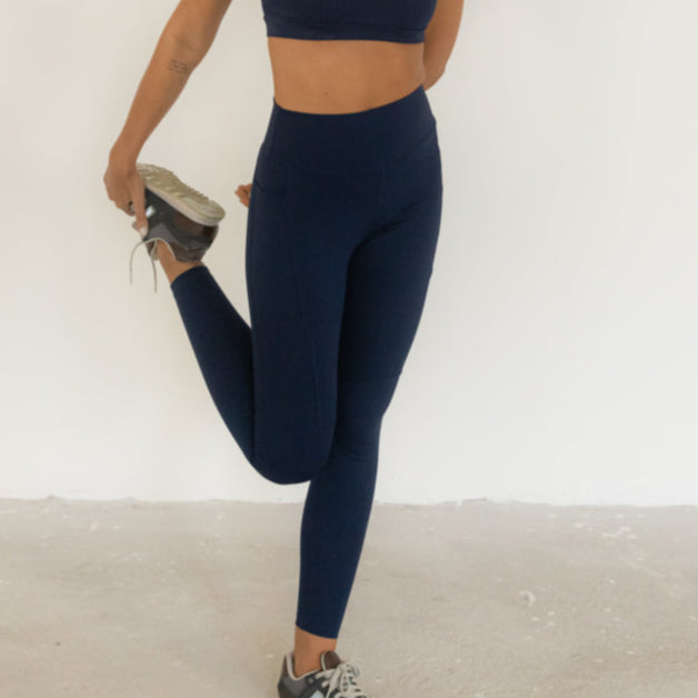 Legging Compression - Azul navy