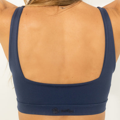 Top Compression Open - Azul Navy